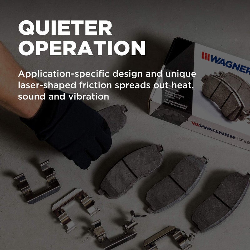 Wagner Brake ThermoQuiet QC1092 Ceramic Disc Brake Pad Set - Image 3